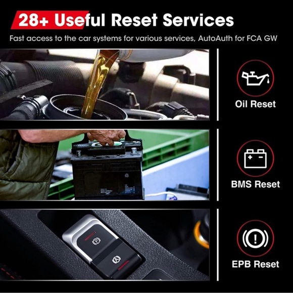 Autel MaxiCOM MK808 OBD2 Scanner Bidirectional Diagnostic Tool Key Coding TPMS - Picture 5 of 11